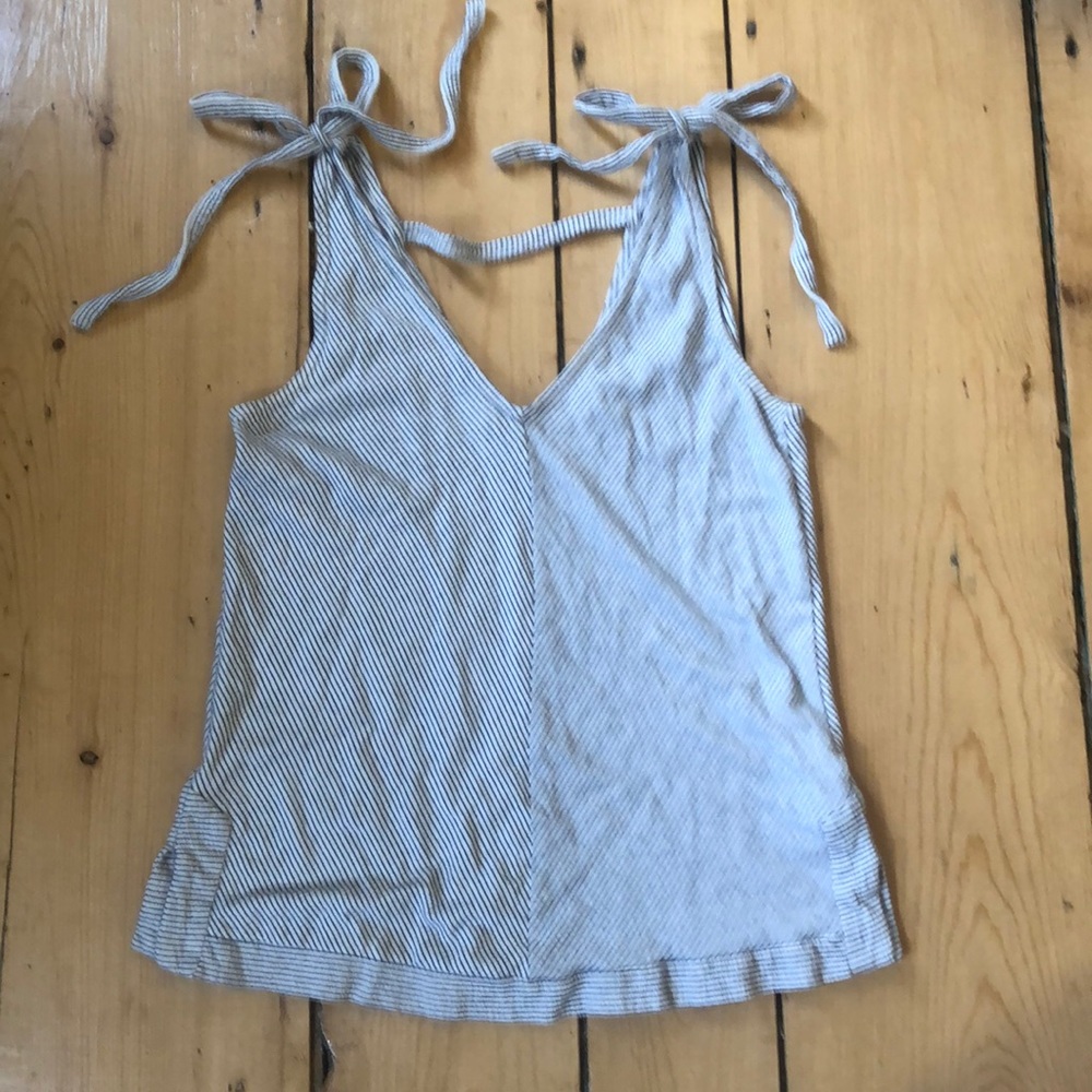 striped tank top